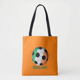 Ireland Soccer Tote Bag