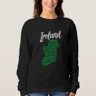 Ireland St Patricks Day Leprechaun Gaelic Irish St Sweatshirt