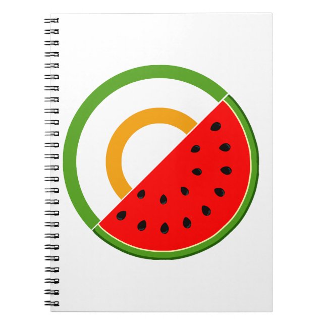 IRELAND STANDS WITH PALESTINE - Watermelon Notebook (Front)