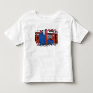 Ireland, Strandhill. Storefronts with bicycles Toddler T-Shirt