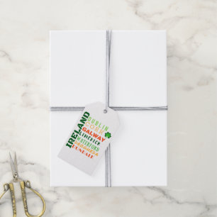 IRELAND SUBWAY ART GIFT TAGS