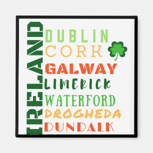 IRELAND SUBWAY ART MAGNET