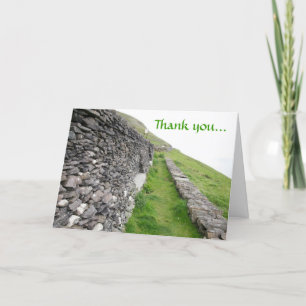 Ireland Thank You Card