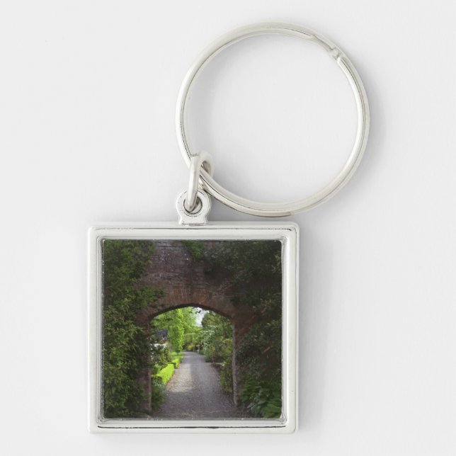 Ireland, the Dromoland Castle very green Key Ring (Front)