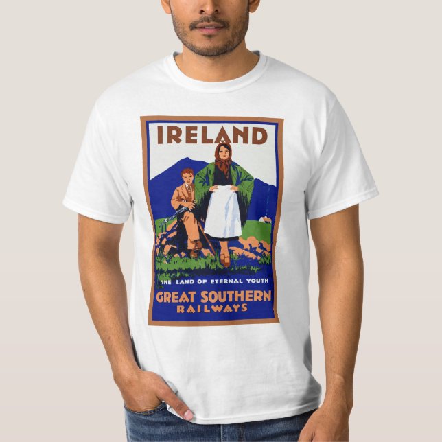 Ireland ~ The Land of Eternal Youth T-Shirt (Front)