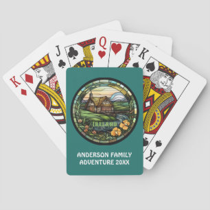 Ireland Travel Destination Playing Cards