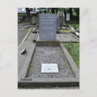 Ireland W. B. Yeats grave at Drumcliff, Co. Sligo