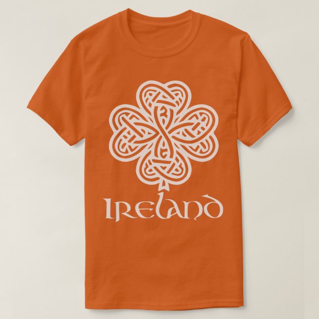 Ireland white T-Shirt (Design Front)