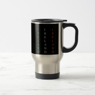 ireland word flag travel mug