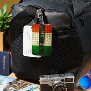 Ireland Woven Flag Luggage Tag