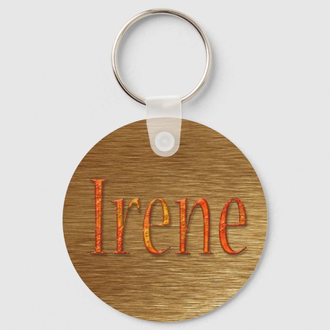 IRENE Name-Branded Gift Item Key Ring (Front)