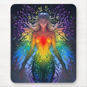 “Iridesca” - Keeper of Colours Mouse Pad