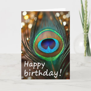 Iridescent Birthday Card