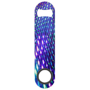 Iridescent Blue Lights Multicolor Bottle Opener