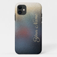 Iridescent blur glass board iphone cases