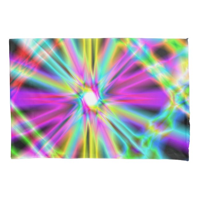 Iridescent Chrome 2 Pillow Case (Front)