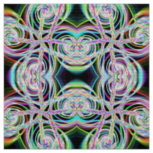 Iridescent Chrome Nine Fabric