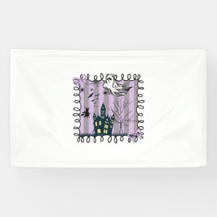 Iridescent Coquette Halloween Banner
