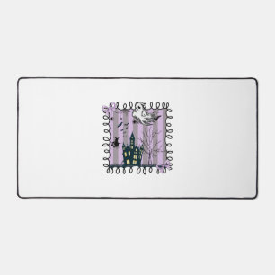 Iridescent Coquette Halloween Desk Mat