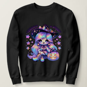 Iridescent Cowgirl Ghost Pumpkin Hat Shirt Design