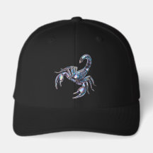 Iridescent Cyber Scorpion Mechanical Art