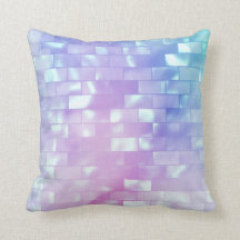 Iridescent Decorative Accent Throw Pillow