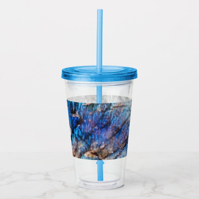 Iridescent Depths Acrylic Tumbler (Front)