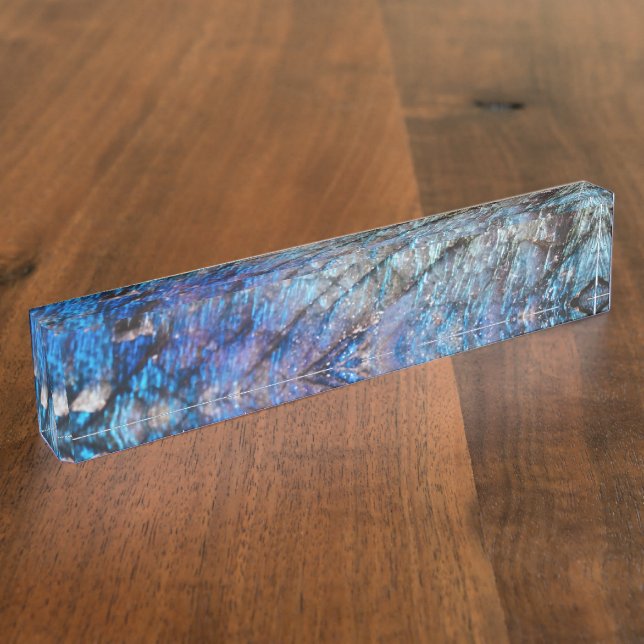 Iridescent Depths Nameplate (Side)