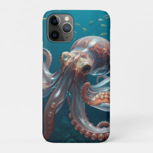 Iridescent Glass Octopus Art   Deep Sea Life Case-Mate iPhone Case