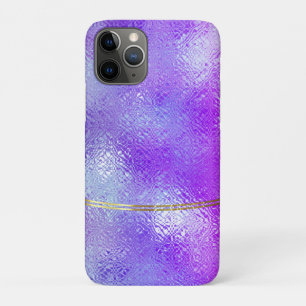 Iridescent glass shiny gold accent Case-Mate iPhone case