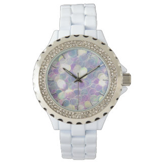 Iridescent Glitter Watch