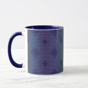 Iridescent Holographic Dots Pattern Mug