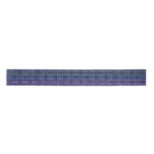 Iridescent Holographic Dots Pattern Satin Ribbon