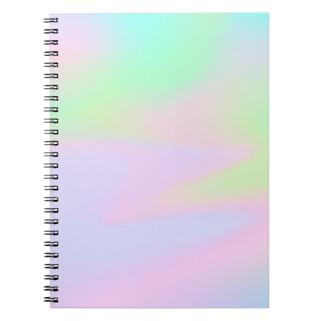 Iridescent Holographic Notebook (Front)