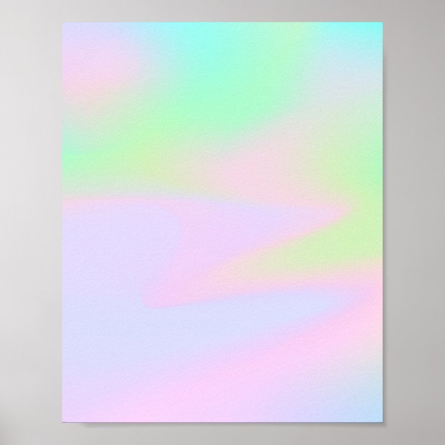 Iridescent Holographic Poster (Front)