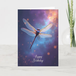 Iridescent Insect Birthday Card