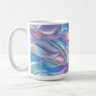 Iridescent Metallic 6 Geometric Coffee Mug