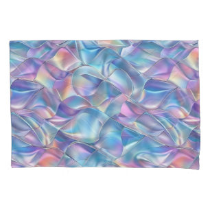 Iridescent Metallic 6 Geometric Pillowcase