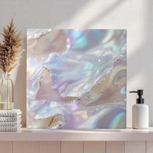 Iridescent Mother of Pearl Abstract ID1173a Tile