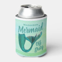 Iridescent Off Duty Mermaid Tail Personalised
