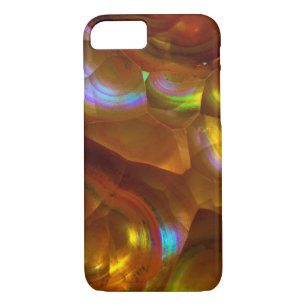 Iridescent orange fire opal iPhone 8/7 case