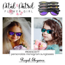 iridescent Petal Patrol Sunglasses