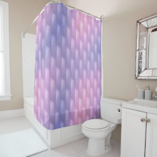 Iridescent Purple and Pink  Shower Curtain