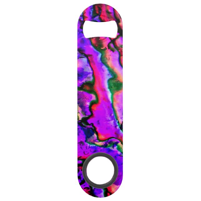 Iridescent Purple Pink Blue Marbled Beautiful (Back)