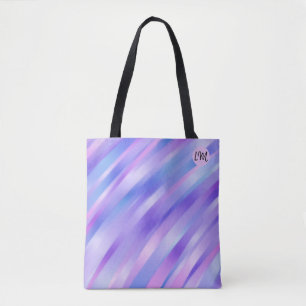 Iridescent Ribbons Personalised Tote Bag