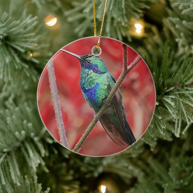 Iridescent Shine Ceramic Tree Decoration (Tree)