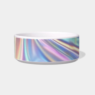 Iridescent Shiny Metallic Fabric, Teal Gold Purple Bowl