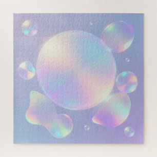 Iridescent Soap Bubble Dream Jigsaw Puzzle