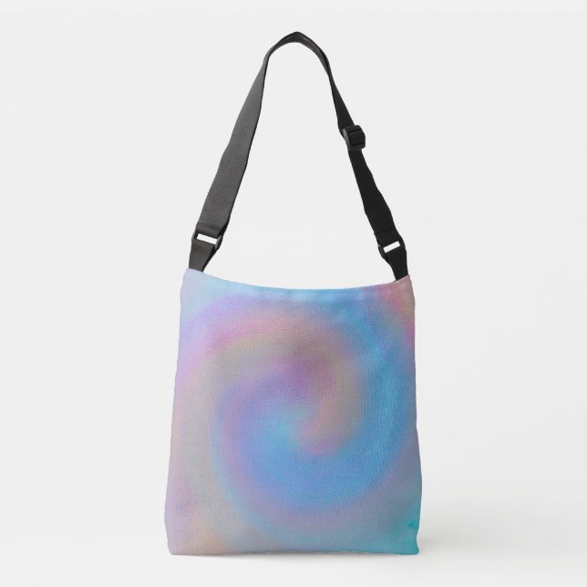 Iridescent Spiral Crossbody Bag (Front)