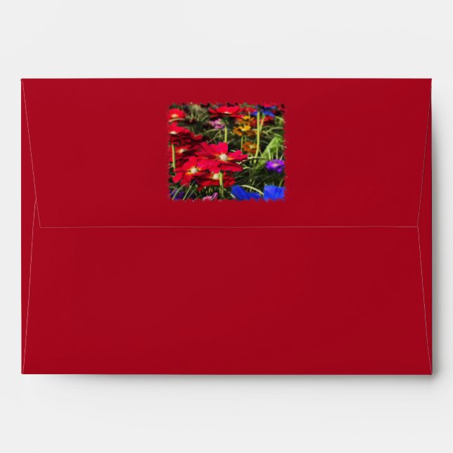 Iridescent Spring Envelope (Back (Top Flap))